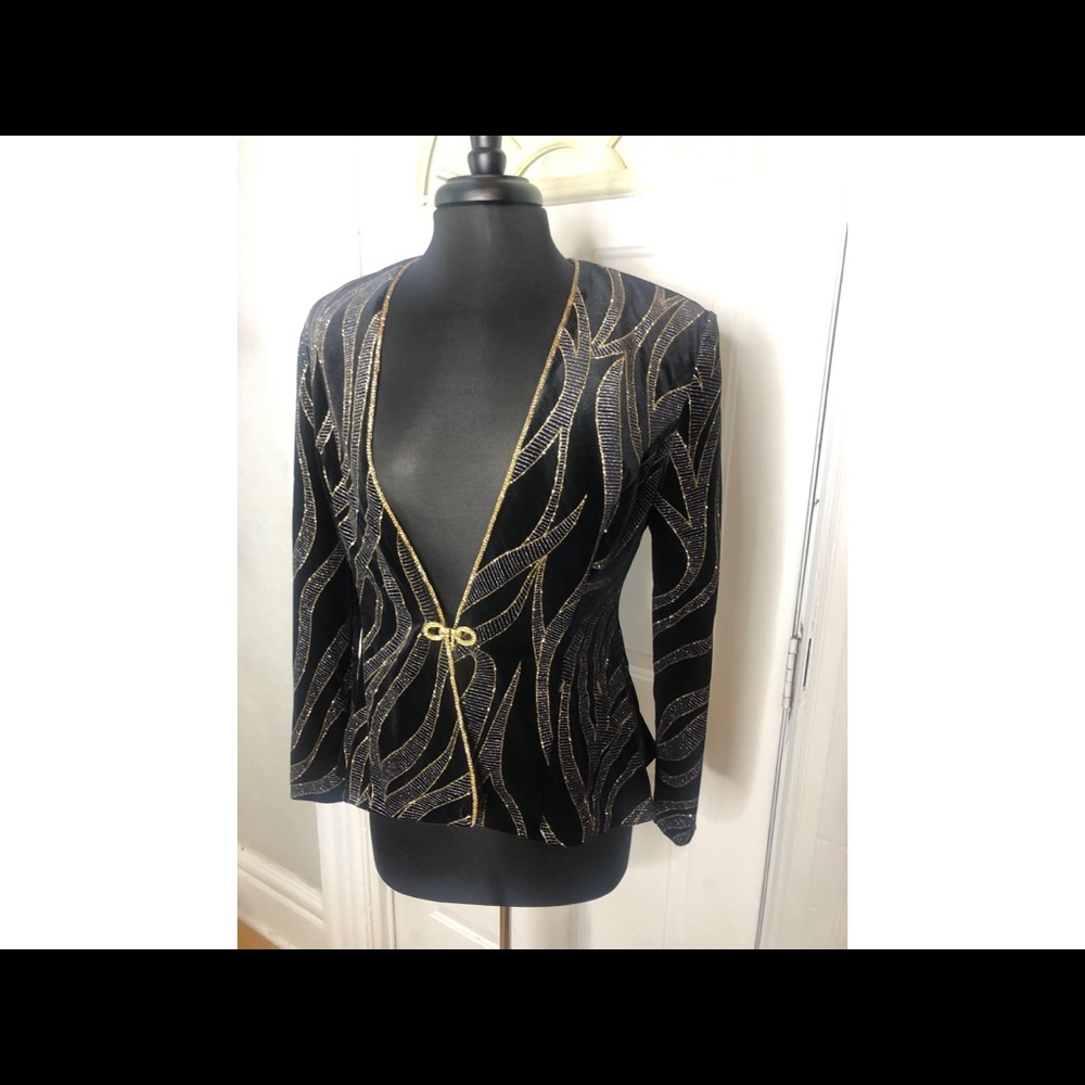 Vintage velvet blazer
